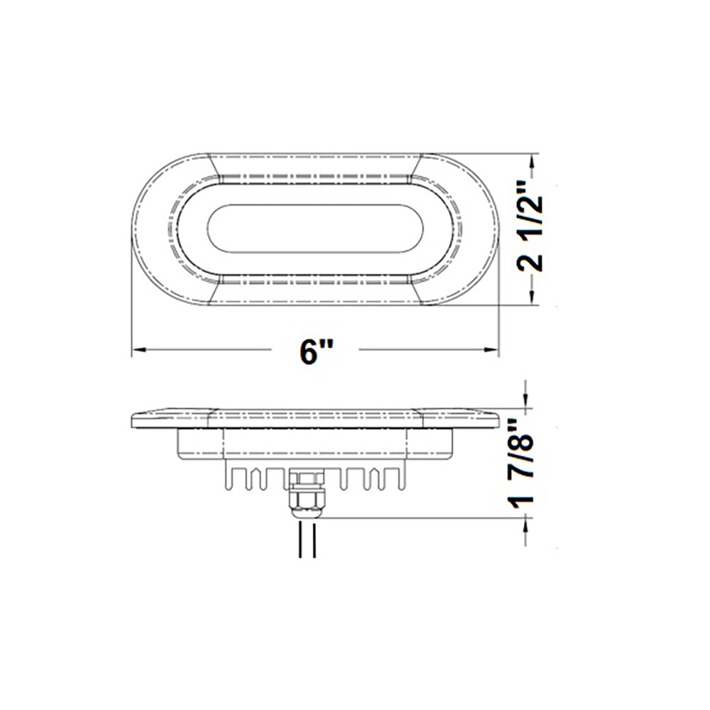 Scandvik Flush Mount Spreader Light - 10-30V - White [41343P]