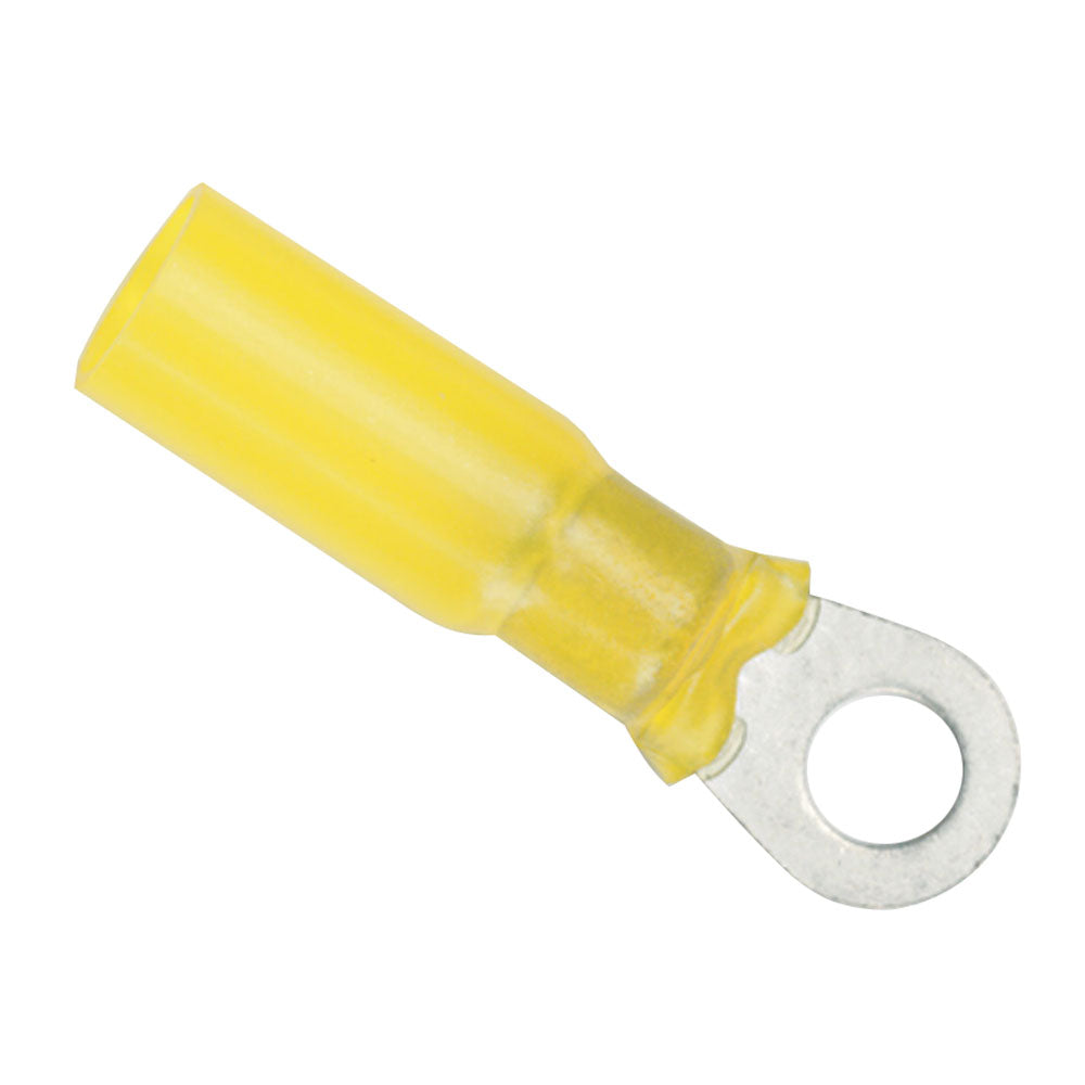 Ancor 12-10 Gauge - #10 Heat Shrink Ring Terminal - 100-Pack [312399]