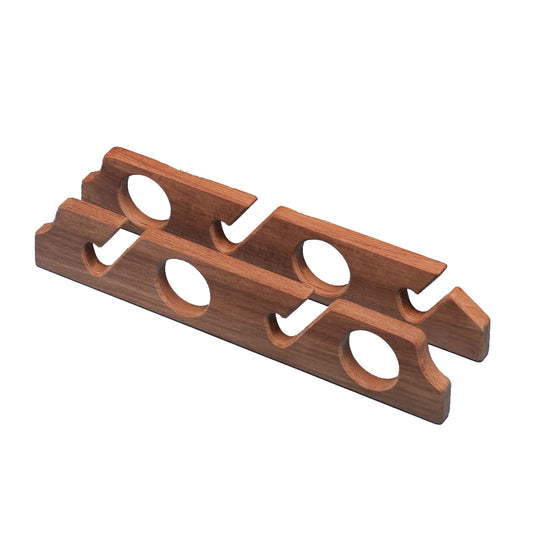 Whitecap Teak Four-Rod Storage Rack - Pair [60612]