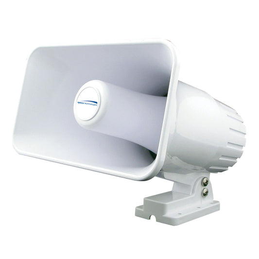 Speco 4" x 6" Weatherproof PA Speaker Horn - White [SPC12RP]