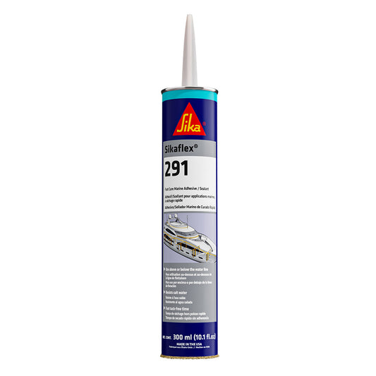 Sika Sikaflex 291 Fast Cure Adhesive  Sealant 10.3oz(300ml) Cartridge - Black [90923]