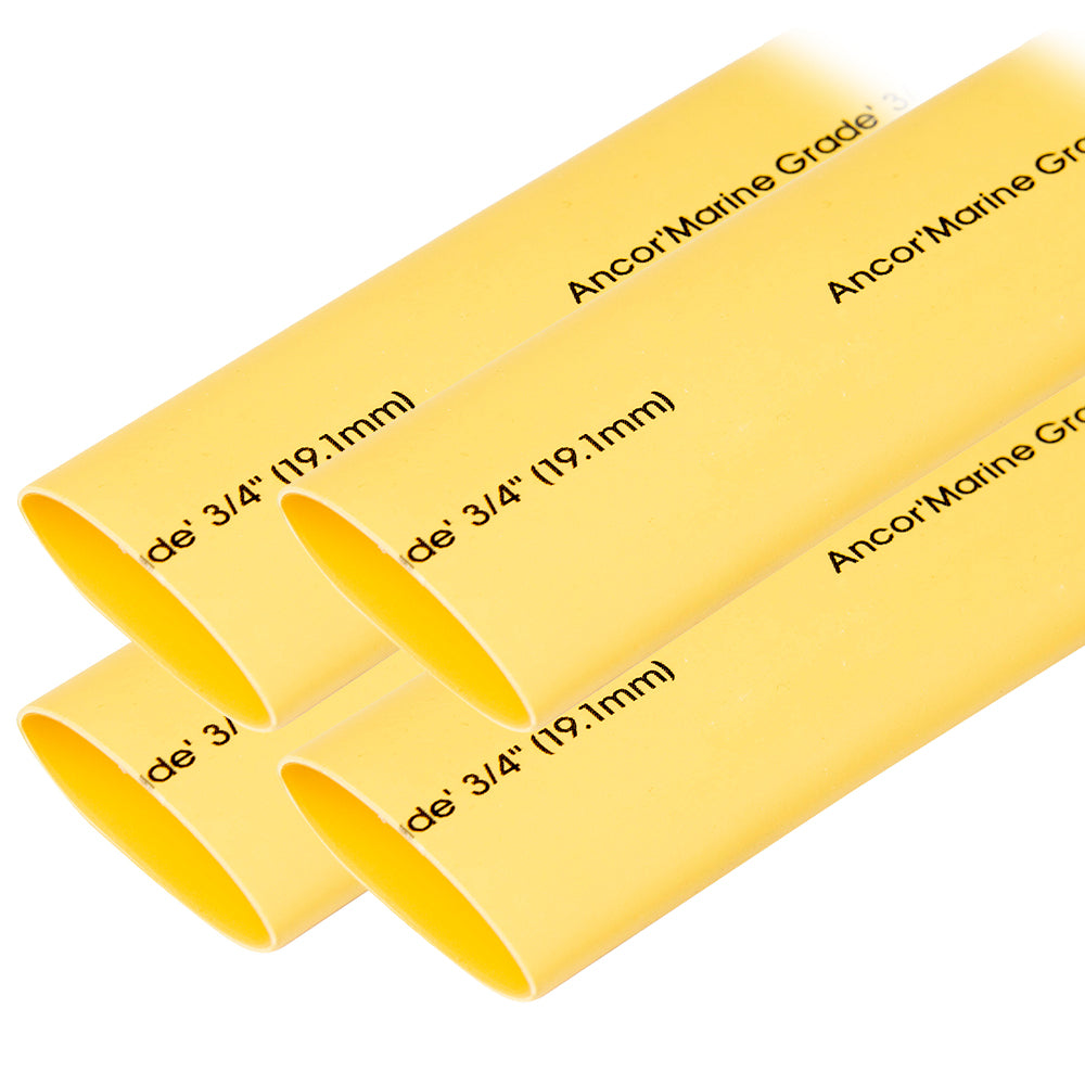 Ancor Heat Shrink Tubing - Yellow