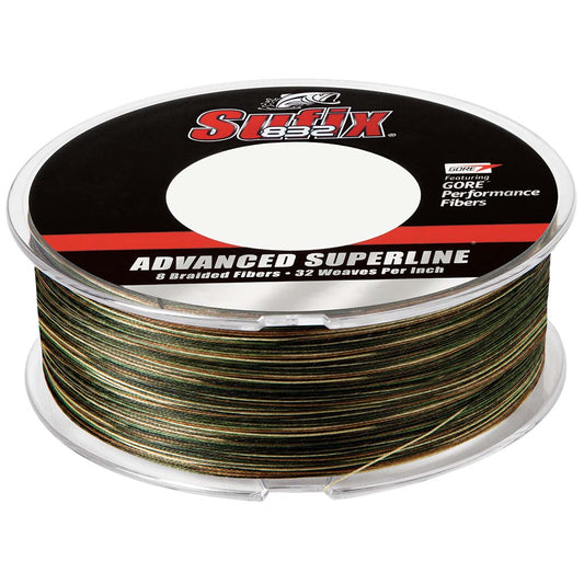 Sufix 832 Advanced Superline Braid - 30lb - Camo - 600 yds [660-230CA]