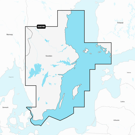 Garmin Navionics Vision+ NVEU079R - Sweden, Southeast - Marine Chart [010-C1247-00]