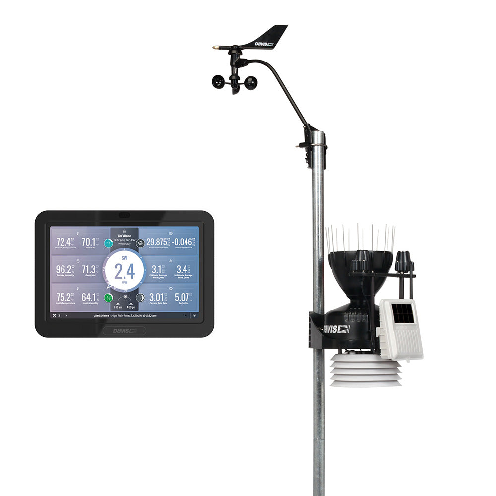 Davis Vantage Pro2 Plus Wireless Weather Station w/UV  Solar Radiation Sensors and WeatherLink Console [6262]